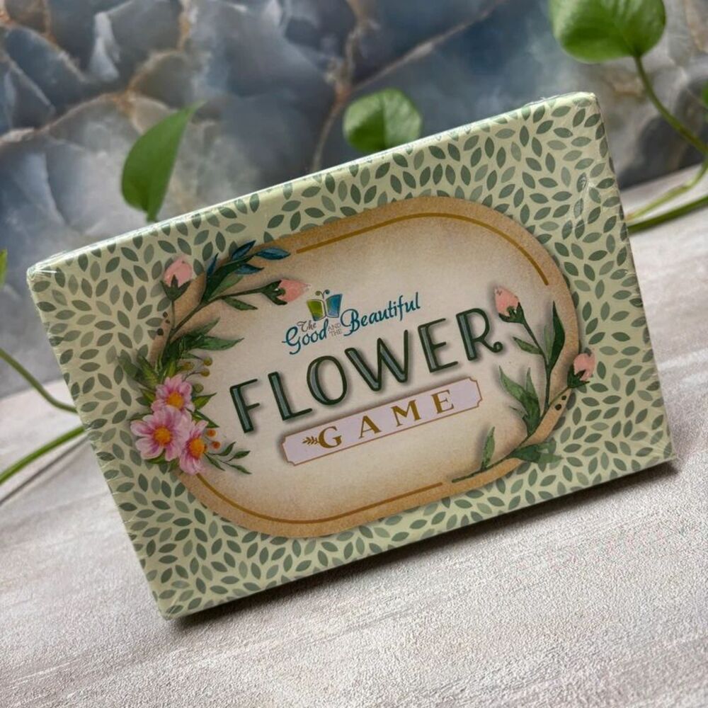 The Good and the Beautiful Flower Game, New & Sealed